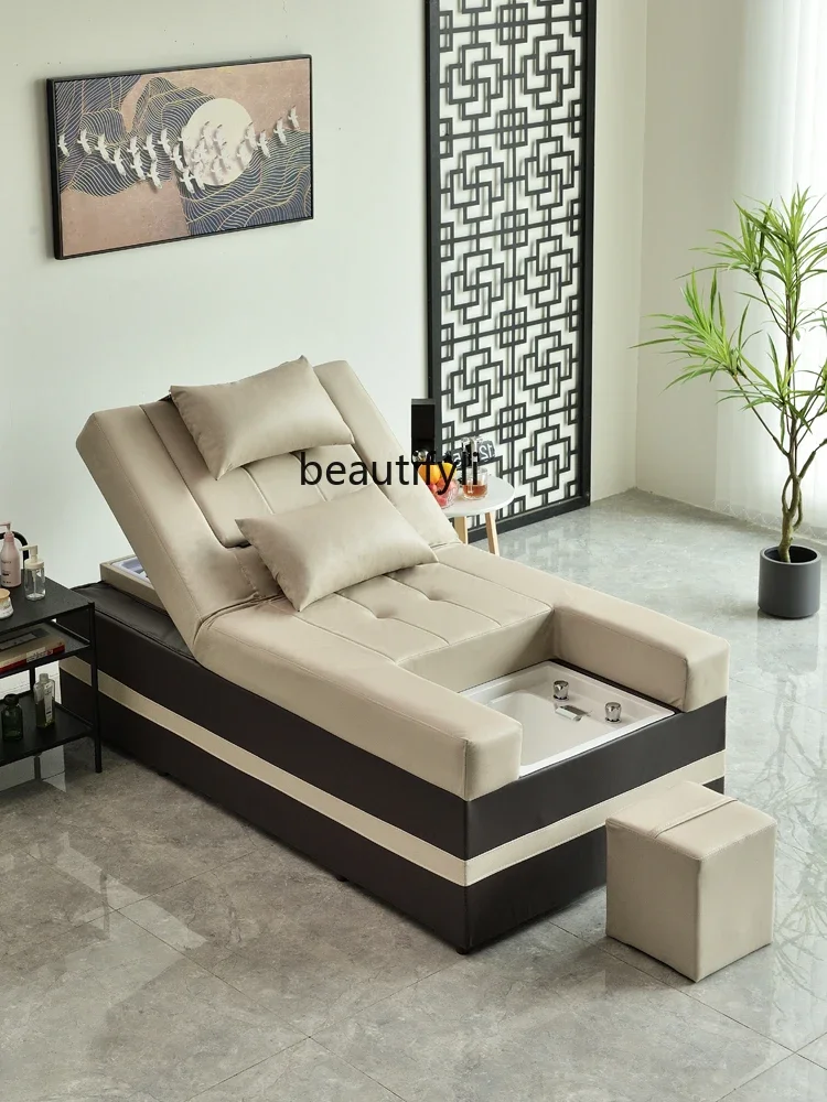 Electric Head Pedicure Foot Bath Integrated Massage Couch Water Circulation Constant Temperature Shampoo Foot Massage Couch
Electric Head Pedicure Foot Bath Integrated Massage Couch Water Circulation Constant Temperature Shampoo Foot Massage Couch