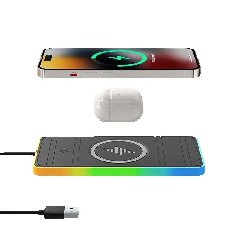 Беспроводное зарядное устройство-подставка RGB Light для автомобиля для iPhone 17 16 15 14 13, Xiaomi, Samsung, Huawei – быстрая беспроводная зарядка для мобильных телефонов в авто
Беспроводное зарядное устройство-подставка RGB Light для автомобиля для iPhone 17 16 15 14 13, Xiaomi, Samsung, Huawei – быстрая беспроводная зарядка для мобильных телефонов в авто
