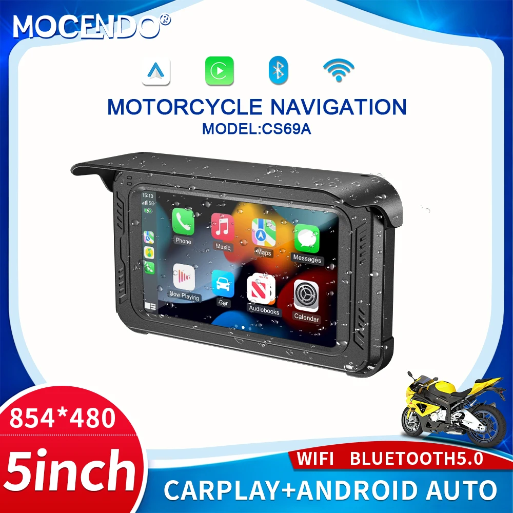 4K Motorcycle Dash Cam CarPlay Screen Wireless Android Auto Bluetooth GPS Navigation IPX7 Waterproof
4K Motorcycle Dash Cam CarPlay Screen Wireless Android Auto Bluetooth GPS Navigation IPX7 Waterproof