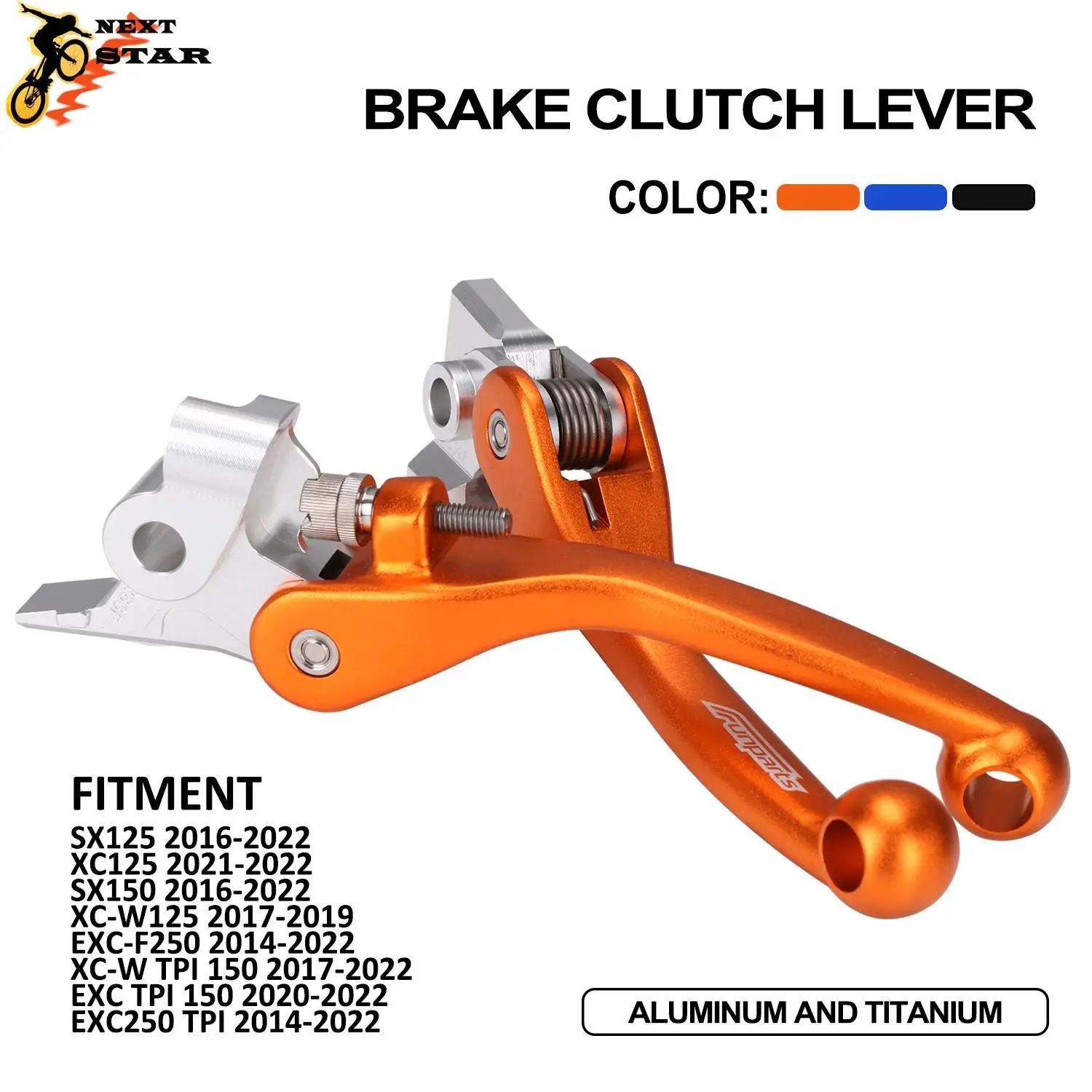For KTM SX XC XCW EXC EXCF SXF XCF XCFW 125 150 250 300 350 450 500 2014-2022 Forged Aluminum Titanium alloy Brake Clutch Lever
For KTM SX XC XCW EXC EXCF SXF XCF XCFW 125 150 250 300 350 450 500 2014-2022 Forged Aluminum Titanium alloy Brake Clutch Lever