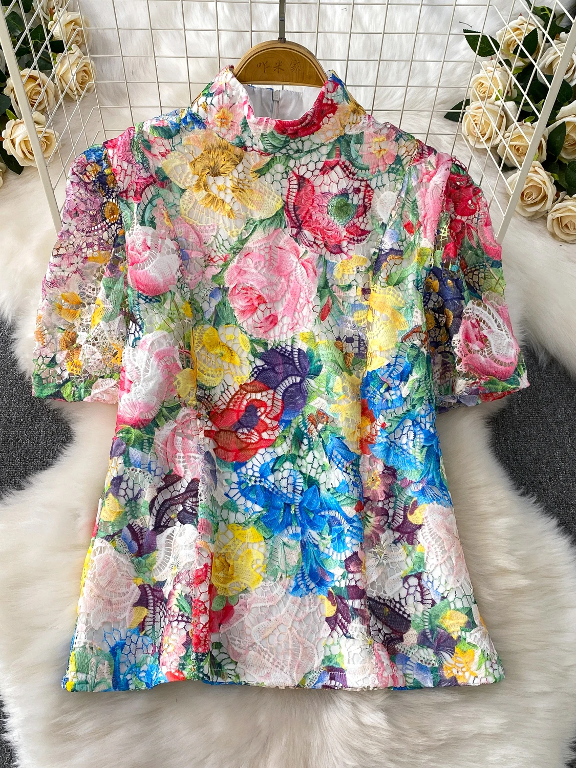 Ele Lace Print Stand Collar ort Sve Футболка Топ с высокой талией Slim Fit f Юбка Комплект из двух предметов для молодых девушек Faion... 
Ele Lace Print Stand Collar ort Sve Футболка Топ с высокой талией Slim Fit f Юбка Комплект из двух предметов для молодых девушек Faion...