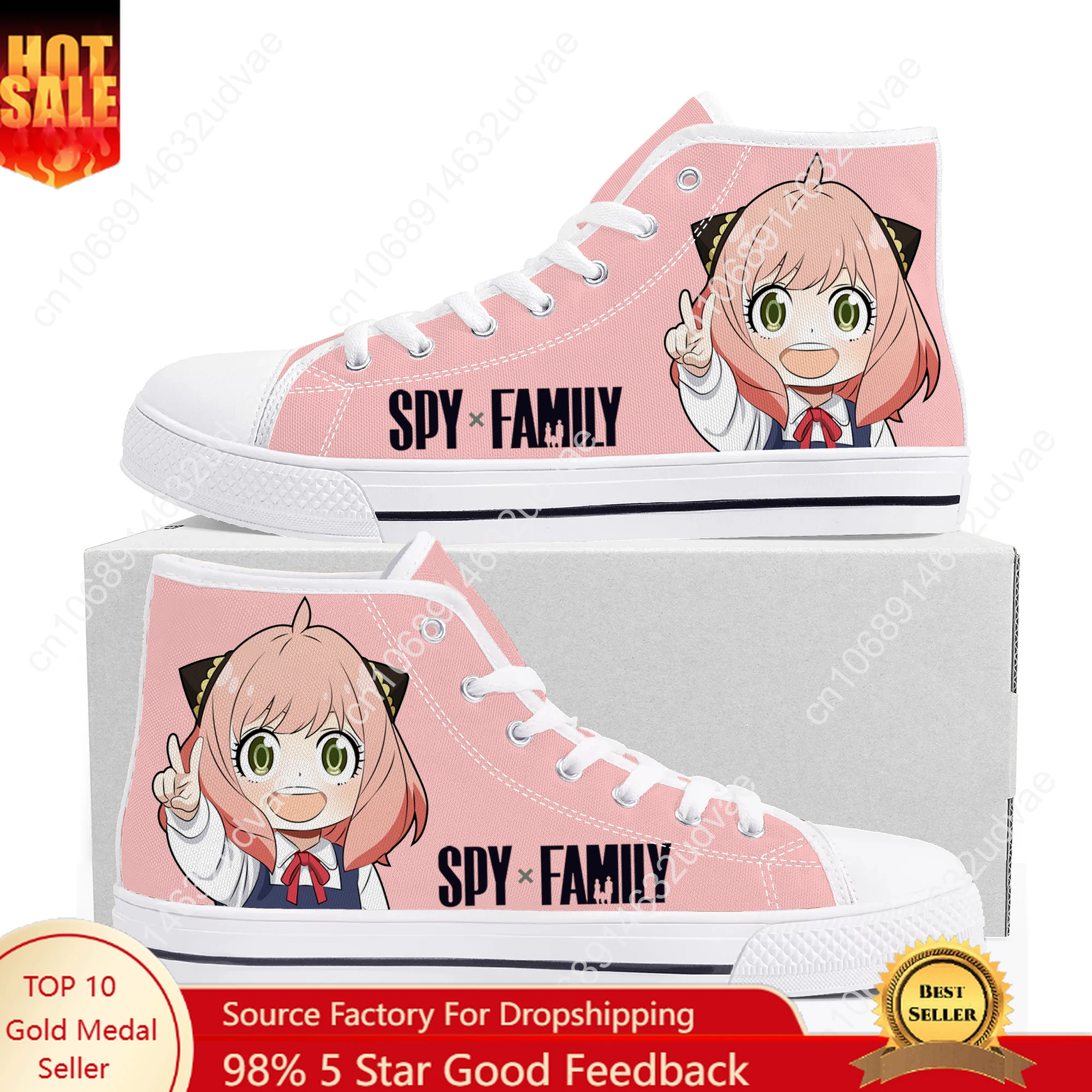 SPY×FAMILY High Top Shoes Mens Womens Teenager Sneakers Canvas High Quality Outdoor Daily Sneaker Custom Made Couple Shoe
SPY×FAMILY High Top Shoes Mens Womens Teenager Sneakers Canvas High Quality Outdoor Daily Sneaker Custom Made Couple Shoe