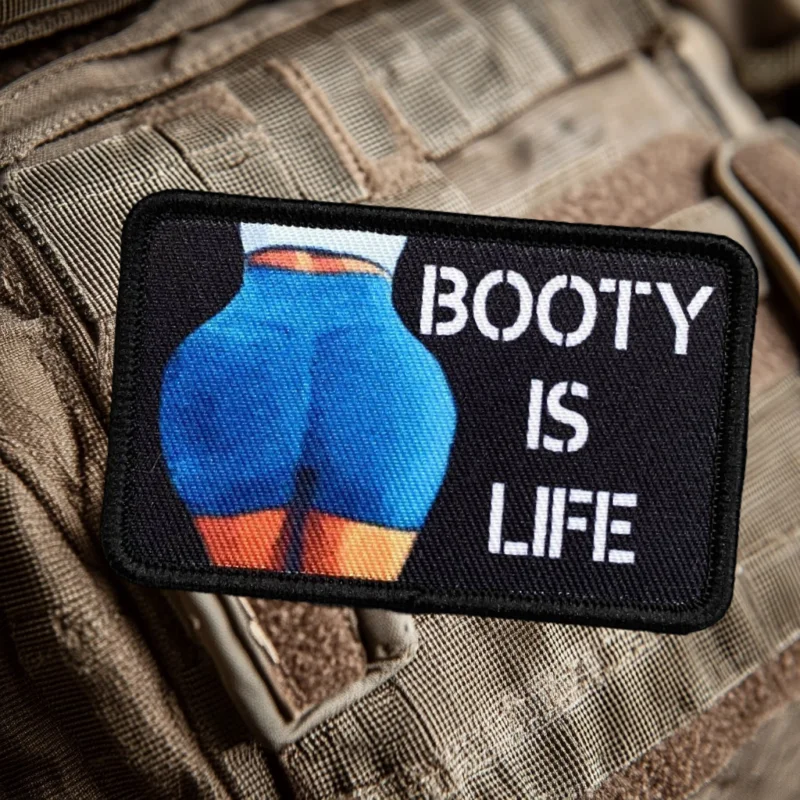 Booty Is Life Patch Tactical Morale Badge Print Hook and Loop Military Backpack Clothing Decorative Accessories Sticker Armband
Booty Is Life Patch Tactical Morale Badge Print Hook and Loop Military Backpack Clothing Decorative Accessories Sticker Armband