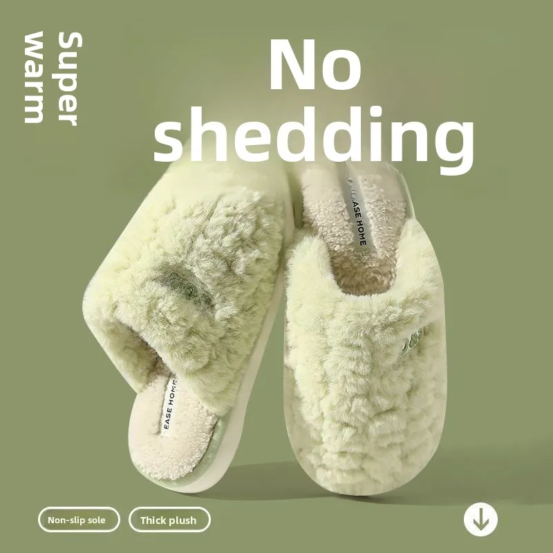 2026 New Cotton Slippers Women's Full Cover Warmth Anti-Slip Indoor Home Use Plush Slippers Men's Casual Style Sewing Line
2026 New Cotton Slippers Women's Full Cover Warmth Anti-Slip Indoor Home Use Plush Slippers Men's Casual Style Sewing Line