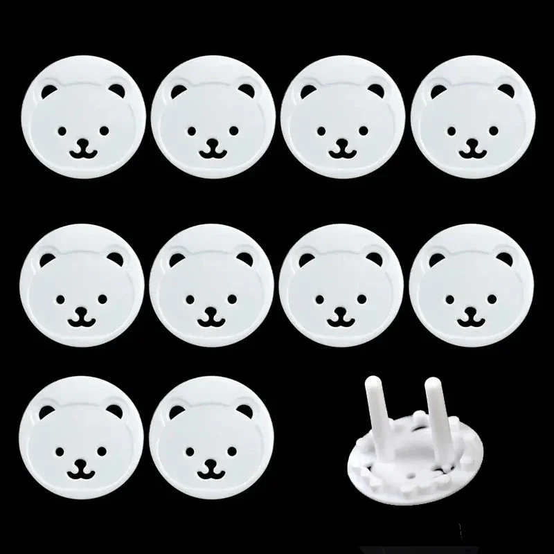 10pcs Plugs Protector Covers EU Power Socket Protection Cover Bear Thickened Kids Safety Electrical Outlet Anti Electric Shock
10pcs Plugs Protector Covers EU Power Socket Protection Cover Bear Thickened Kids Safety Electrical Outlet Anti Electric Shock