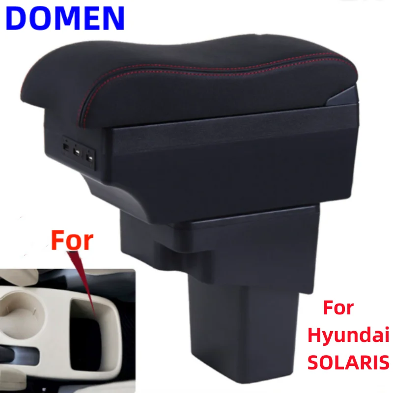 New For Hyundai Solaris Armrest Box For Hyundai SOLARIS Car Armrest Box 2013 2014 2015 2016 Interior Retrofit USB Ashtray
New For Hyundai Solaris Armrest Box For Hyundai SOLARIS Car Armrest Box 2013 2014 2015 2016 Interior Retrofit USB Ashtray