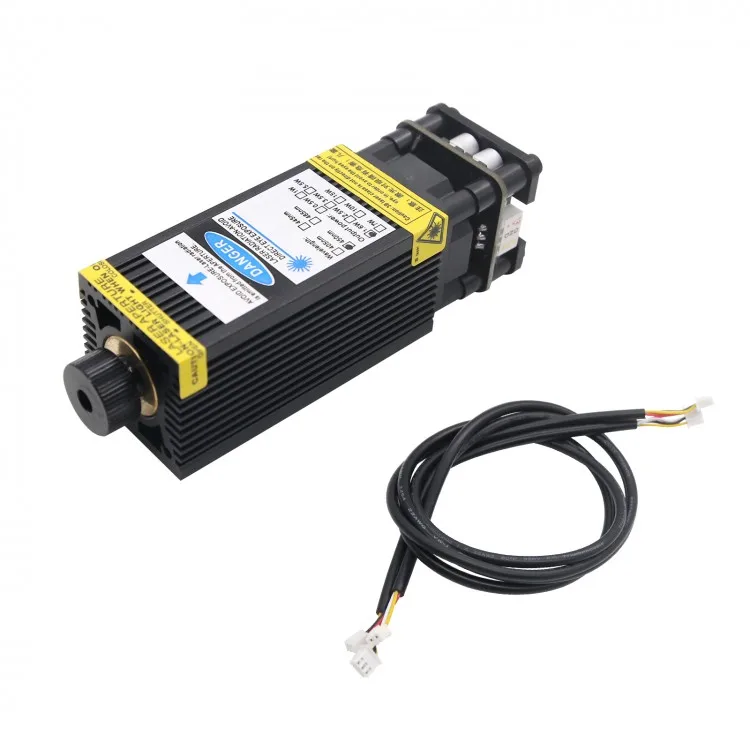 2W Blue Laser Module Focusable Laser Head 445-450nm Laser Engraver Part with PWM Control + 3P-DC Cable
2W Blue Laser Module Focusable Laser Head 445-450nm Laser Engraver Part with PWM Control + 3P-DC Cable