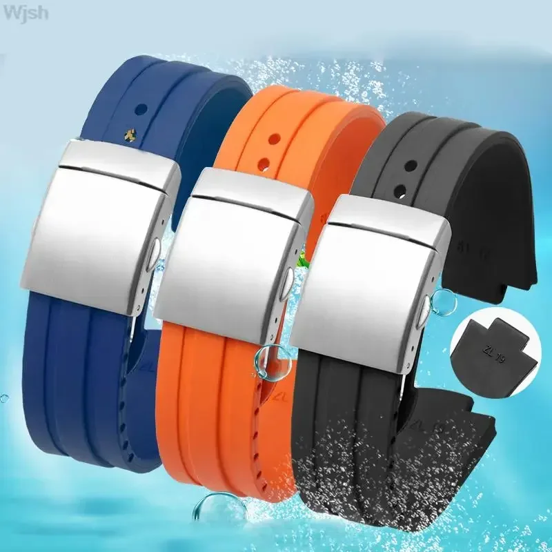 24*12mm Waterproof Watchband Rubber Silicone Strap for Oris Watch Diving Sport Watchstrap Black for AQUIS Bracelet Double Buckl
24*12mm Waterproof Watchband Rubber Silicone Strap for Oris Watch Diving Sport Watchstrap Black for AQUIS Bracelet Double Buckl