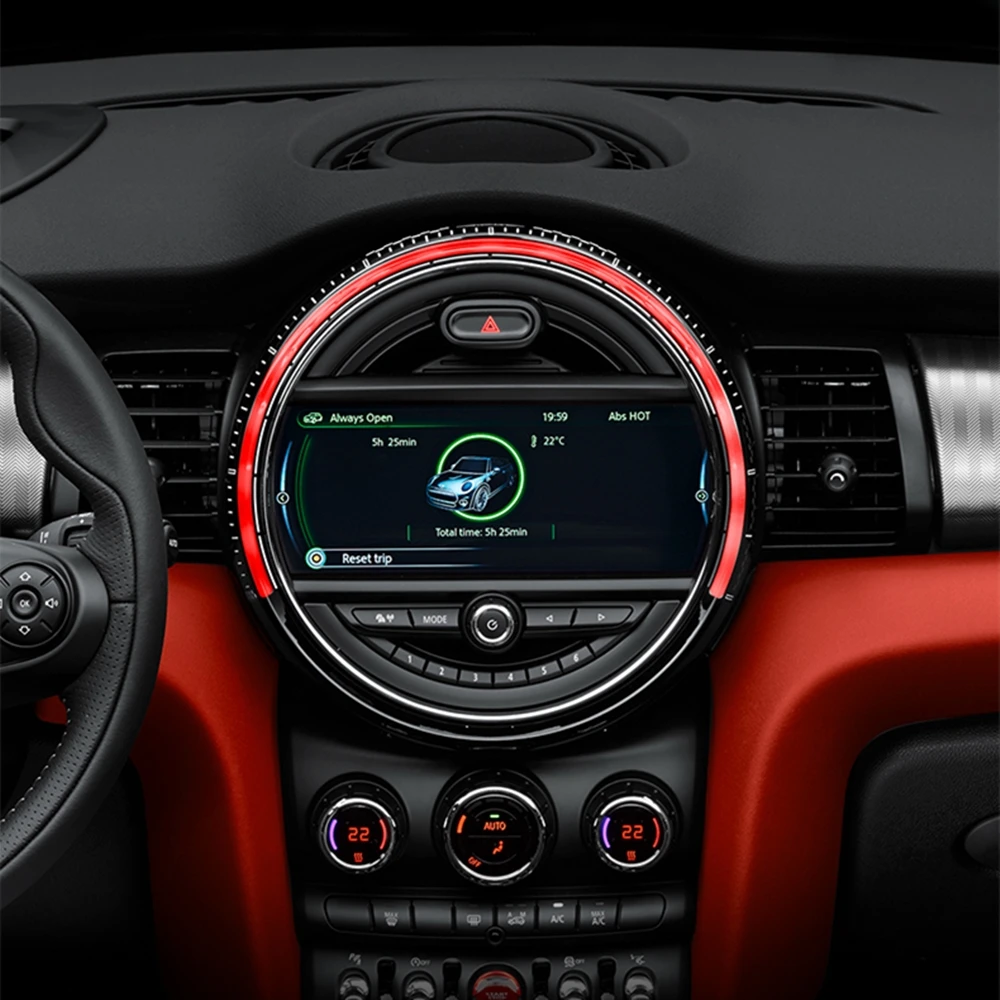 Car Center Console Multimedia Screen Decorative Ring Frame Cover For BMW Mini Cooper F55 F56 F57 2014-2022 Advance Version
Car Center Console Multimedia Screen Decorative Ring Frame Cover For BMW Mini Cooper F55 F56 F57 2014-2022 Advance Version