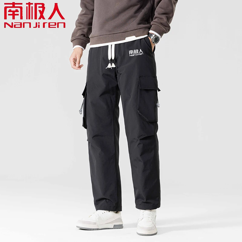 Nanjiren Trendy graphene warm down pants for men's winter new youth, comfortable, breathable, fashionable casual pants
Nanjiren Trendy graphene warm down pants for men's winter new youth, comfortable, breathable, fashionable casual pants