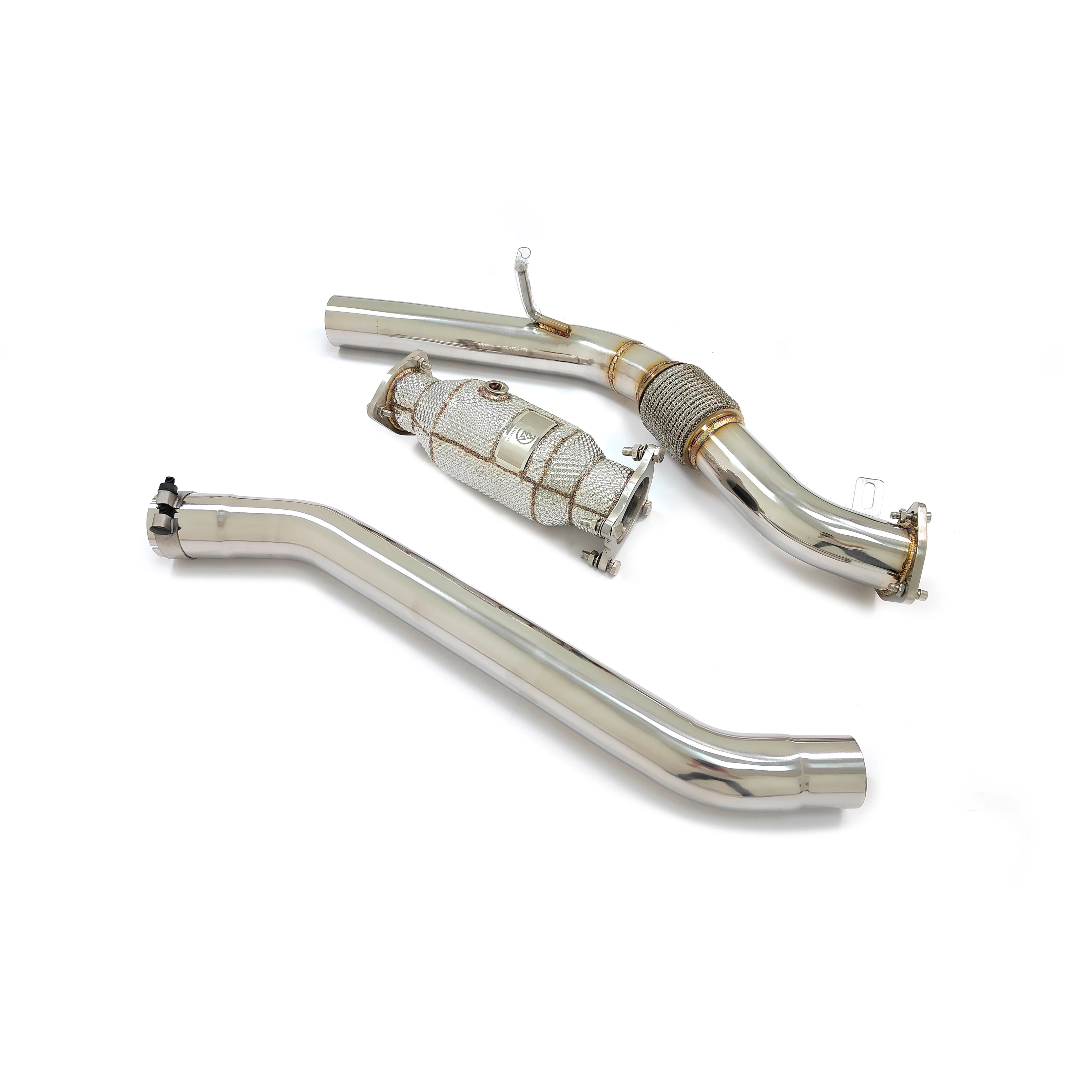 Perfect Fitment CSZ SS304 Downpipe for A4 A5 A6 A7 Q5 2.0T B9 Frontpipe Midpipe Racing Exhaust
Perfect Fitment CSZ SS304 Downpipe for A4 A5 A6 A7 Q5 2.0T B9 Frontpipe Midpipe Racing Exhaust
