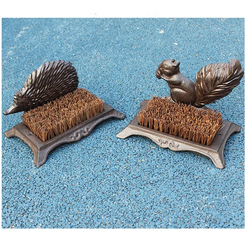Vintage Outdoor Garden Decor Rough Rustic Figurines Cast Iron Boot Scraper With Brush Heavy Handamde Durable
Vintage Outdoor Garden Decor Rough Rustic Figurines Cast Iron Boot Scraper With Brush Heavy Handamde Durable