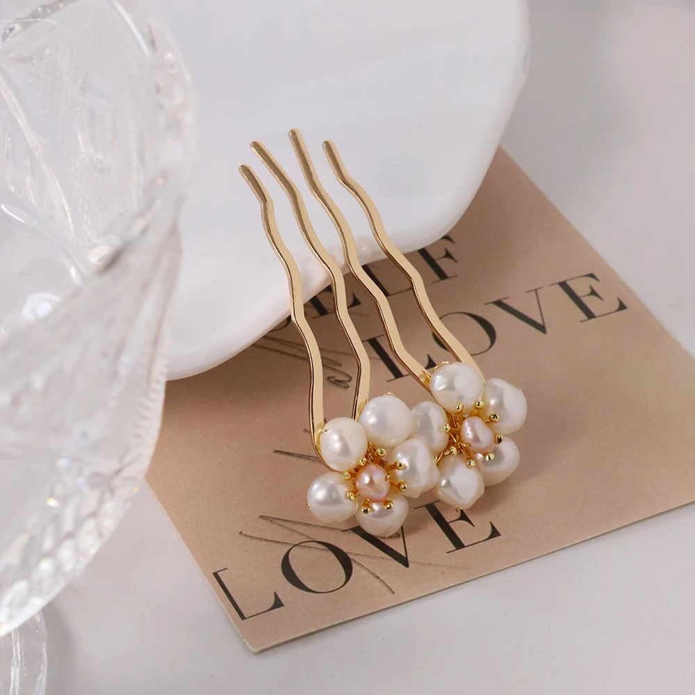 GLSEEVO Natural Freshwater Pearl Retro Hair Accessories Women Luxury Jewelry Fashion Ladies and Girls Gift GH0112
GLSEEVO Natural Freshwater Pearl Retro Hair Accessories Women Luxury Jewelry Fashion Ladies and Girls Gift GH0112