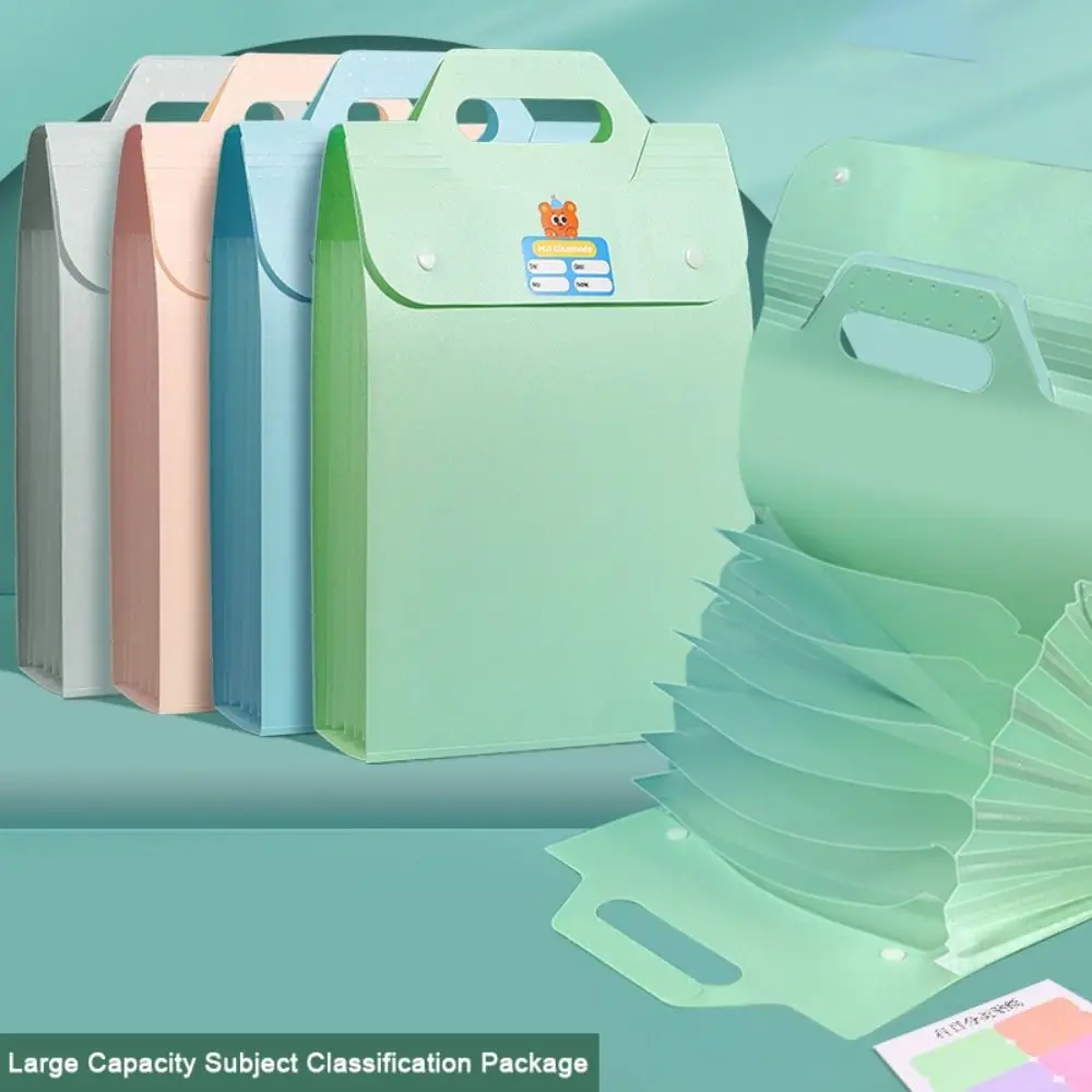 New Plastic Organ Bag Large Capacity 7 Pocket Document Storage Pouch Thickened Portable Data Storage Bag School Office Supplies
New Plastic Organ Bag Large Capacity 7 Pocket Document Storage Pouch Thickened Portable Data Storage Bag School Office Supplies