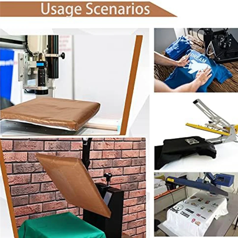 Latest2 PCS Heat Press Platen Wrap Cover, Heat Resistant Protector for Protecting Sublimation Heat Pressing Machine B White
Latest2 PCS Heat Press Platen Wrap Cover, Heat Resistant Protector for Protecting Sublimation Heat Pressing Machine B White
