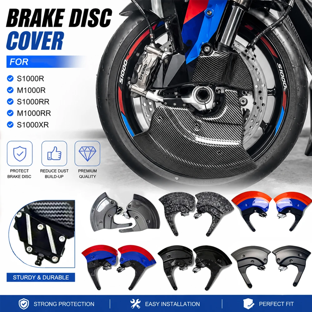For BMW S1000R M1000R S1000RR M1000RR S1000XR Motorcycle Front Mudguard Kit Brake Disc Cover Front Brake Caliper Protective Cove
For BMW S1000R M1000R S1000RR M1000RR S1000XR Motorcycle Front Mudguard Kit Brake Disc Cover Front Brake Caliper Protective Cove