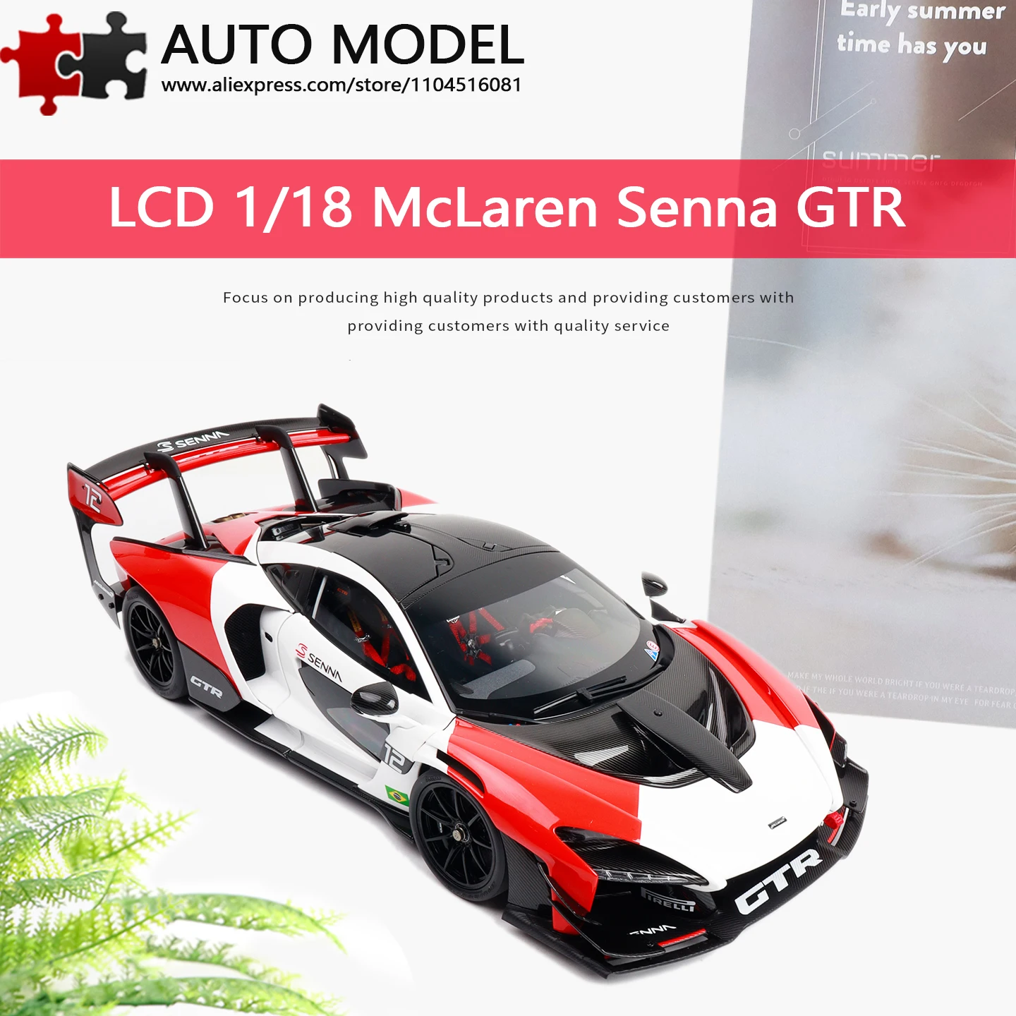 Lcd 1:18 Mclaren Senna Gtr Cars Models Alloy Scissor Doors Openable Hood Diecast Vehicle Collection Toy Gift Simulation Vehicle
Lcd 1:18 Mclaren Senna Gtr Cars Models Alloy Scissor Doors Openable Hood Diecast Vehicle Collection Toy Gift Simulation Vehicle