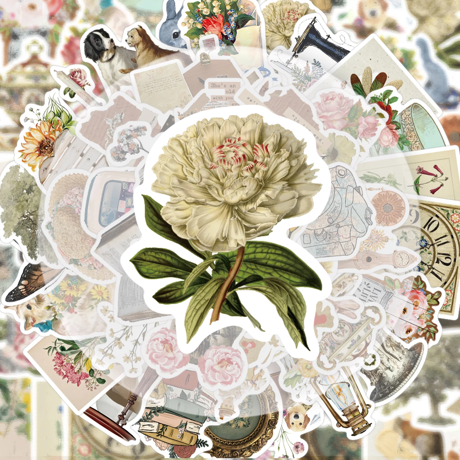 50 Pieces of Vintage Object Graffiti Stickers, Suitable for Decorating Water Bottles, Laptops, Mobile Phones, Suitcases, Skateboards, Guitars, Gift Boxes, and Party Decorations
50 Pieces of Vintage Object Graffiti Stickers, Suitable for Decorating Water Bottles, Laptops, Mobile Phones, Suitcases, Skateboards, Guitars, Gift Boxes, and Party Decorations