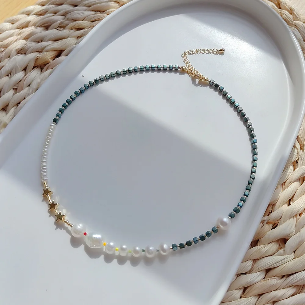 KKBEAD Fashion Vintage Beaded Necklaces Choker Star Jewelry Natural Pearl Necklace for Women 2023 New Jewellery Gift Accessories
KKBEAD Fashion Vintage Beaded Necklaces Choker Star Jewelry Natural Pearl Necklace for Women 2023 New Jewellery Gift Accessories