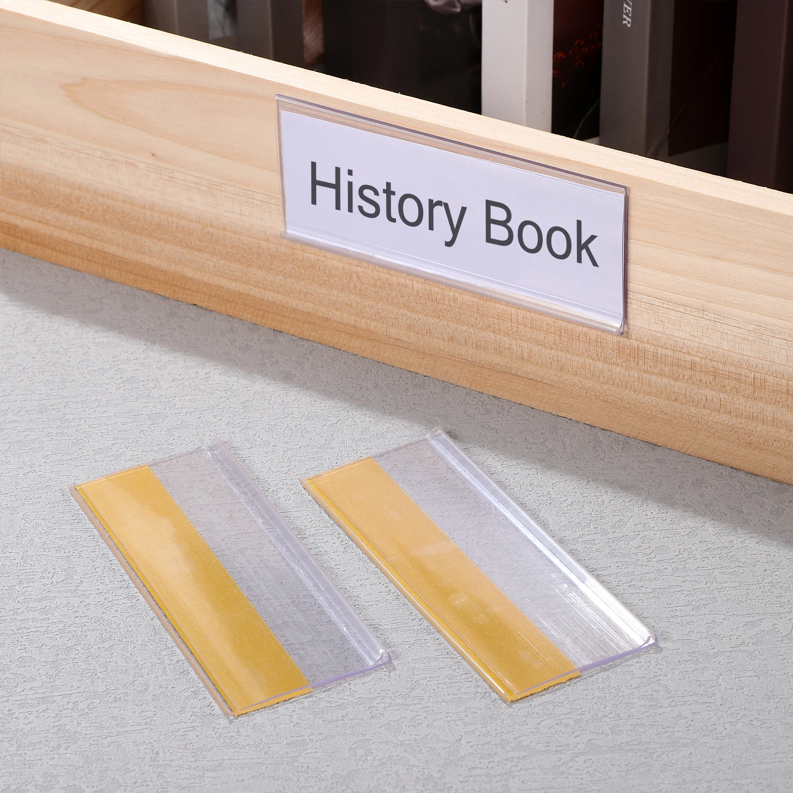 50 Pcs PVC Price Tag Bar Label Card Holders Shelf Display Storage Stand for Labels Merchandise Sign Signage
50 Pcs PVC Price Tag Bar Label Card Holders Shelf Display Storage Stand for Labels Merchandise Sign Signage