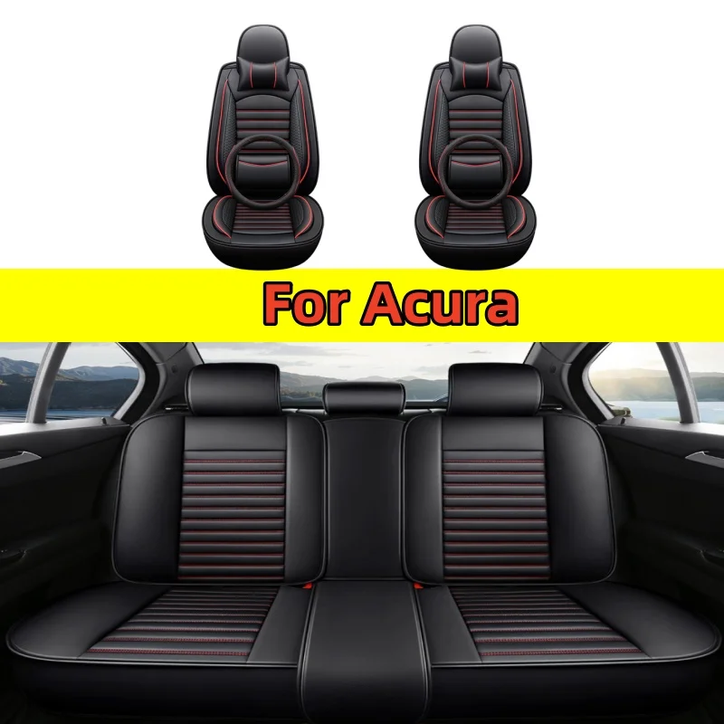 For Acura TSX 2009-2025Car seat covers High-end artificial leather waterproof fully wrapped covers with steering wheel covers
For Acura TSX 2009-2025Car seat covers High-end artificial leather waterproof fully wrapped covers with steering wheel covers