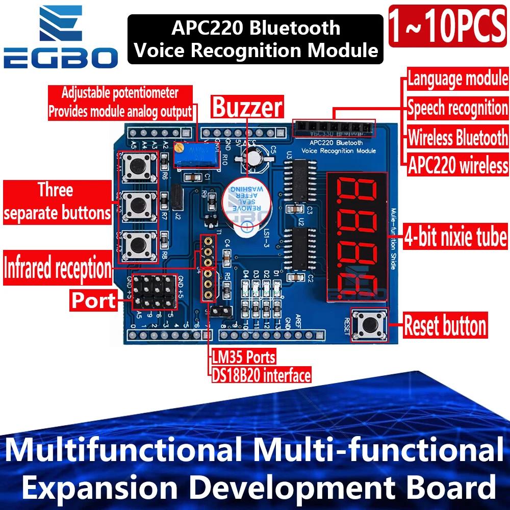 Оригинальный многофункциональный комплект макетной платы EGBO для Arduino UNO Mega2560 Leonardo-сделай сам с высокой совместимостью
Оригинальный многофункциональный комплект макетной платы EGBO для Arduino UNO Mega2560 Leonardo-сделай сам с высокой совместимостью