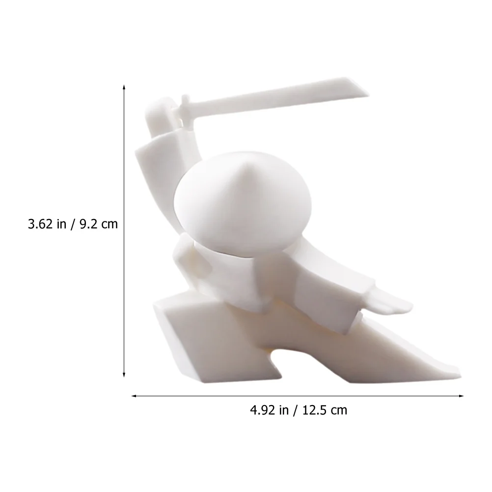 Samurai Incense Holder Creative Ceramic Incense Burner Desktop Decor Home Office Aroma Stick Holder Burner Ornament 
Samurai Incense Holder Creative Ceramic Incense Burner Desktop Decor Home Office Aroma Stick Holder Burner Ornament