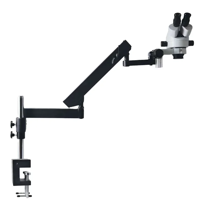 7-45X Trinocular Microscope Rocker 360 Degree Telescopic Bracket Universal Swing Arm A3 focus Long Curved Universal Fixture
7-45X Trinocular Microscope Rocker 360 Degree Telescopic Bracket Universal Swing Arm A3 focus Long Curved Universal Fixture