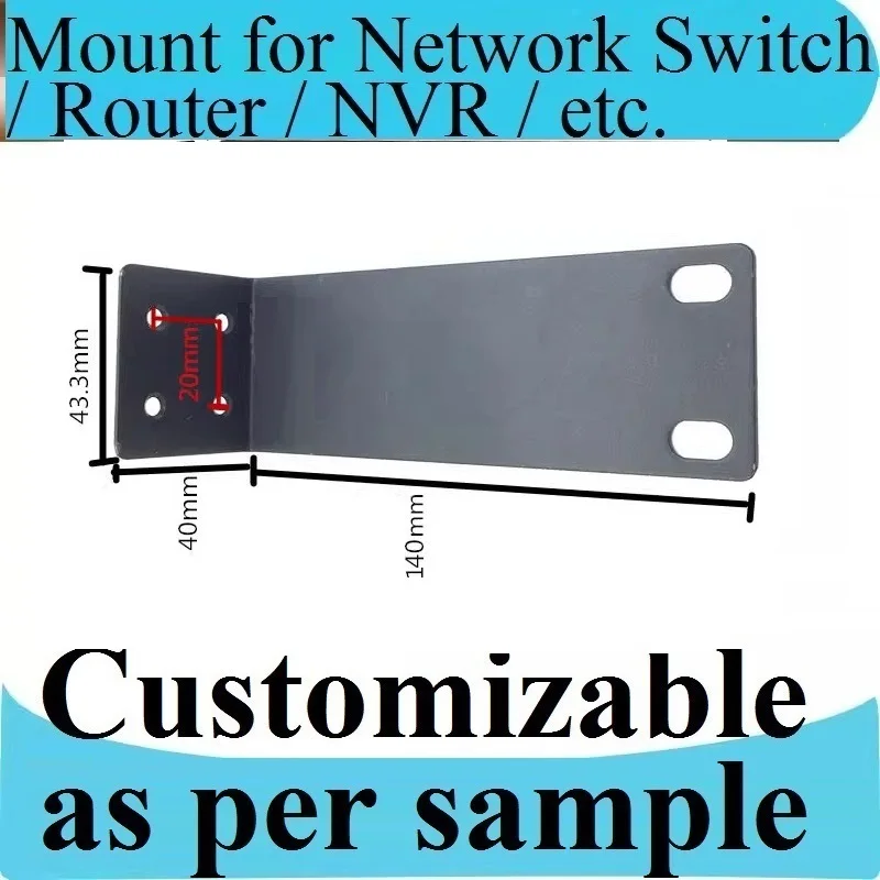 Suitable for NS1018GP Netcore switch router video recorder ear bracket ear L cabinet angle iron, Welcome to Customize,Only 1 pcs
Suitable for NS1018GP Netcore switch router video recorder ear bracket ear L cabinet angle iron, Welcome to Customize,Only 1 pcs