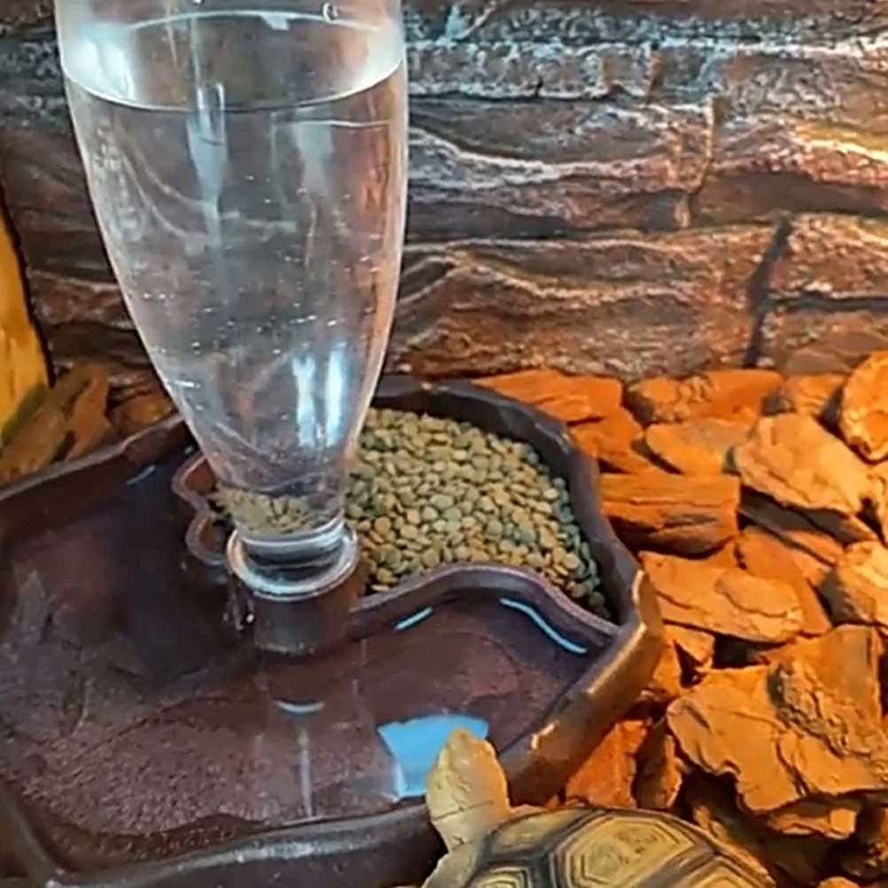 Plastic Reptile Water Dish Feeder Bowl for Turtle Lizard Gecko Bearded Dragon Tank Accessories Automatic Feeder Small Reptiles
Plastic Reptile Water Dish Feeder Bowl for Turtle Lizard Gecko Bearded Dragon Tank Accessories Automatic Feeder Small Reptiles