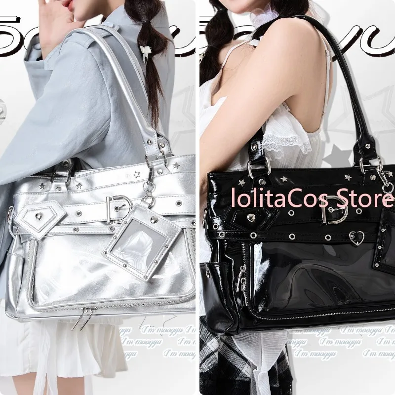 Original Y2K Tote Itabag Crossbody Bag Stylish Large Capacity Shoulder Bag Cosplay Xmas Girl Birthday Gift Purse Present
Original Y2K Tote Itabag Crossbody Bag Stylish Large Capacity Shoulder Bag Cosplay Xmas Girl Birthday Gift Purse Present