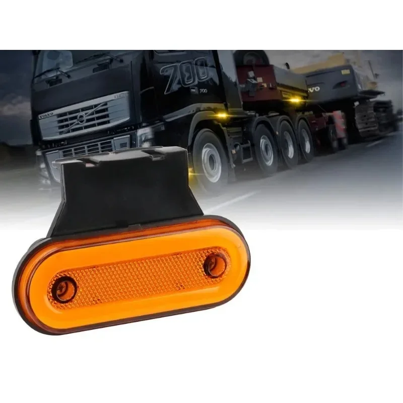 Tiy For LED Side Marker Lights Lights Truck Van Pickup Boat 24V 12V
Tiy For LED Side Marker Lights Lights Truck Van Pickup Boat 24V 12V