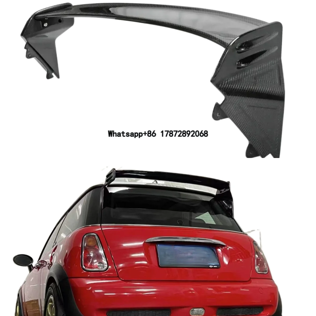 For Mini R56 R53 Carbon Fiber Car Spoilers Rear Spoiler Wing Modified Rear Trunk Spoiler
For Mini R56 R53 Carbon Fiber Car Spoilers Rear Spoiler Wing Modified Rear Trunk Spoiler