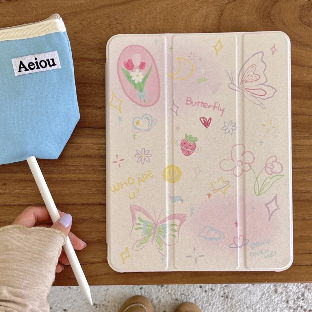 Protective case with pen holder, suitable for iPad 10.2 Air 5 4th 10.9 Pro 11 9.7 10.2 9th Air 3 Pro 10.5 10th
Protective case with pen holder, suitable for iPad 10.2 Air 5 4th 10.9 Pro 11 9.7 10.2 9th Air 3 Pro 10.5 10th