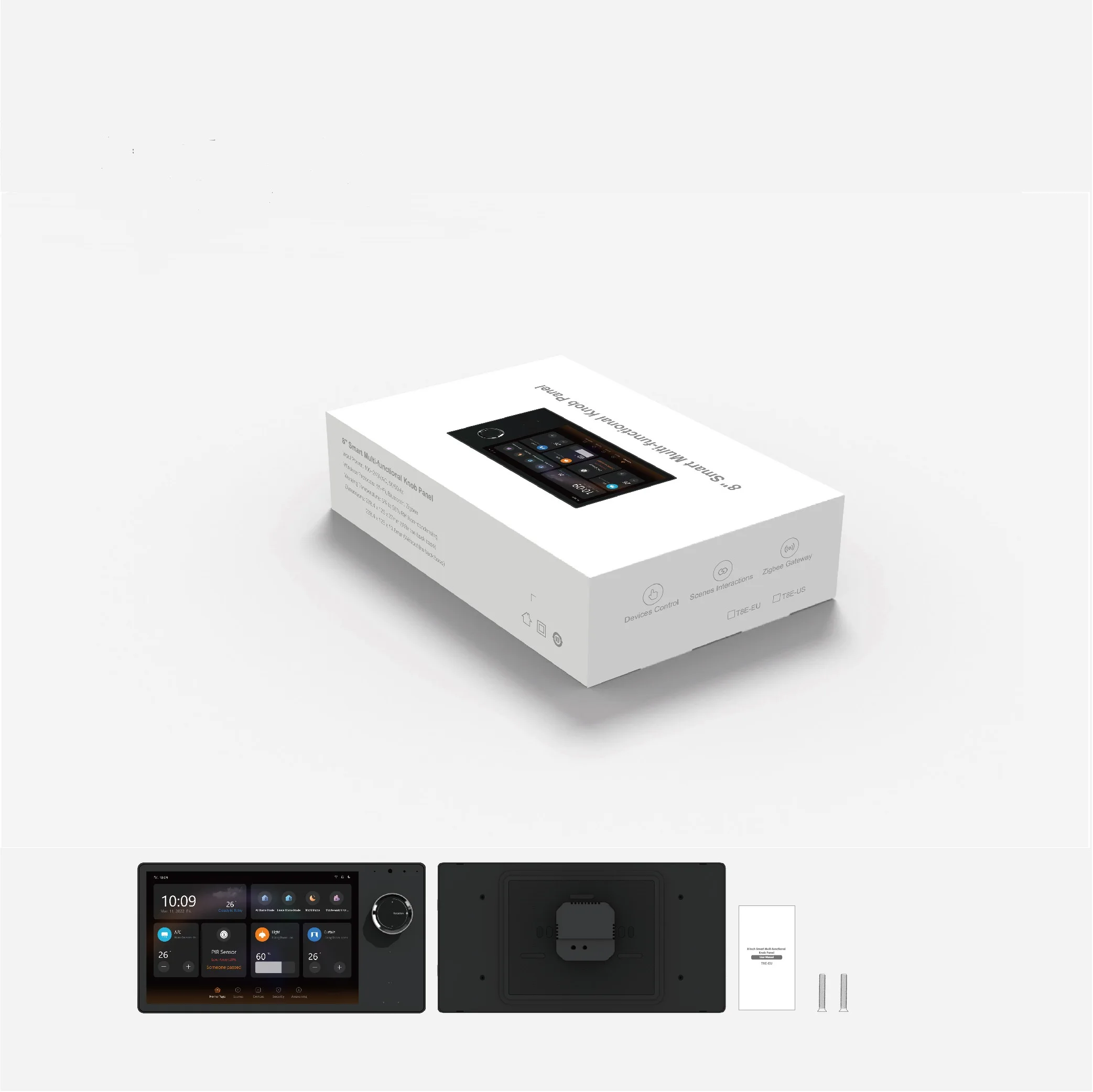 8-Inch Universal Smart Home Control Panel Android Operating System Zigbee Gateway Touch Technology Smart Home Kits & Systems
8-Inch Universal Smart Home Control Panel Android Operating System Zigbee Gateway Touch Technology Smart Home Kits & Systems