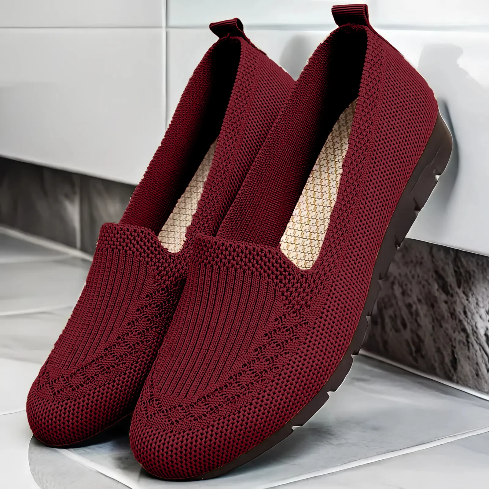 Spring Summer Flat Bottom Breathable Women's Shoes Old Beijing Cloth Shoes Fly Knitted Mesh Anti-slip Slip-On Traditional Chi...
Spring Summer Flat Bottom Breathable Women's Shoes Old Beijing Cloth Shoes Fly Knitted Mesh Anti-slip Slip-On Traditional Chi...
