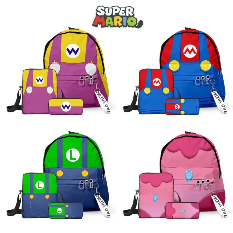 3pcs/set Super Marios Bros Backpack Pencil Case Shoulder Bag Set Student Large Capacity Schoolbag Outdoor Leisure Bag Gifts
3pcs/set Super Marios Bros Backpack Pencil Case Shoulder Bag Set Student Large Capacity Schoolbag Outdoor Leisure Bag Gifts