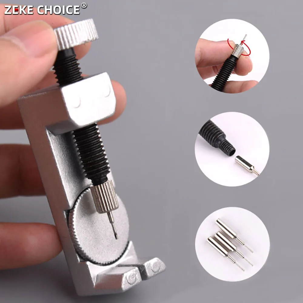 Metal Watch Repair Tool Adjusting Band Bracelet Link Pin Tool Remover with Watch Pin Easy To Remover Adjust Watch Strap Tool
Metal Watch Repair Tool Adjusting Band Bracelet Link Pin Tool Remover with Watch Pin Easy To Remover Adjust Watch Strap Tool