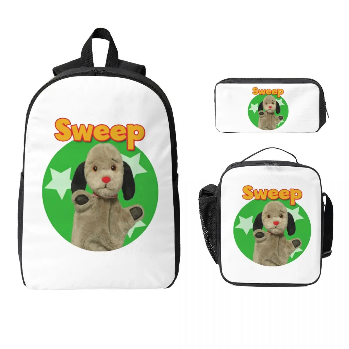 Sooty And Sweep Backpack Student Boys Girls BookBag School Bag Computer Shoulder Bags 3ps Insulated Lunch Bag Pencil Case
Sooty And Sweep Backpack Student Boys Girls BookBag School Bag Computer Shoulder Bags 3ps Insulated Lunch Bag Pencil Case