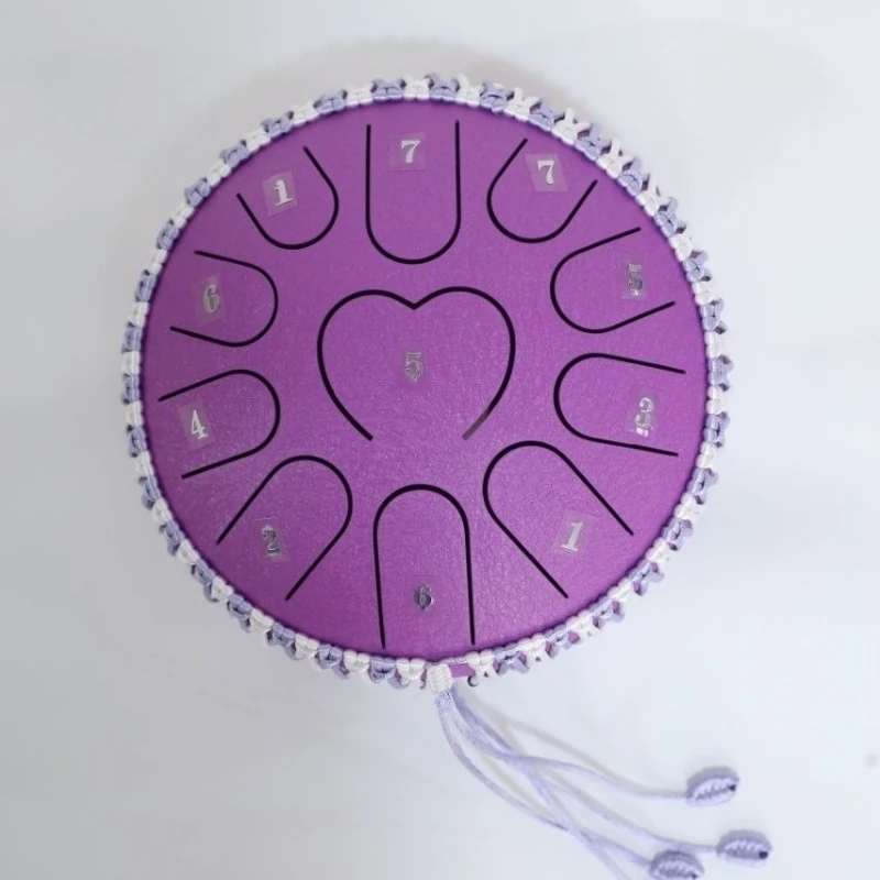 7 Inch Tongue Drum 11 Tone Meditation Tongue Drum Sound Healing Beginner Hand Drums Professional Percussion Musical Instruments
7 Inch Tongue Drum 11 Tone Meditation Tongue Drum Sound Healing Beginner Hand Drums Professional Percussion Musical Instruments