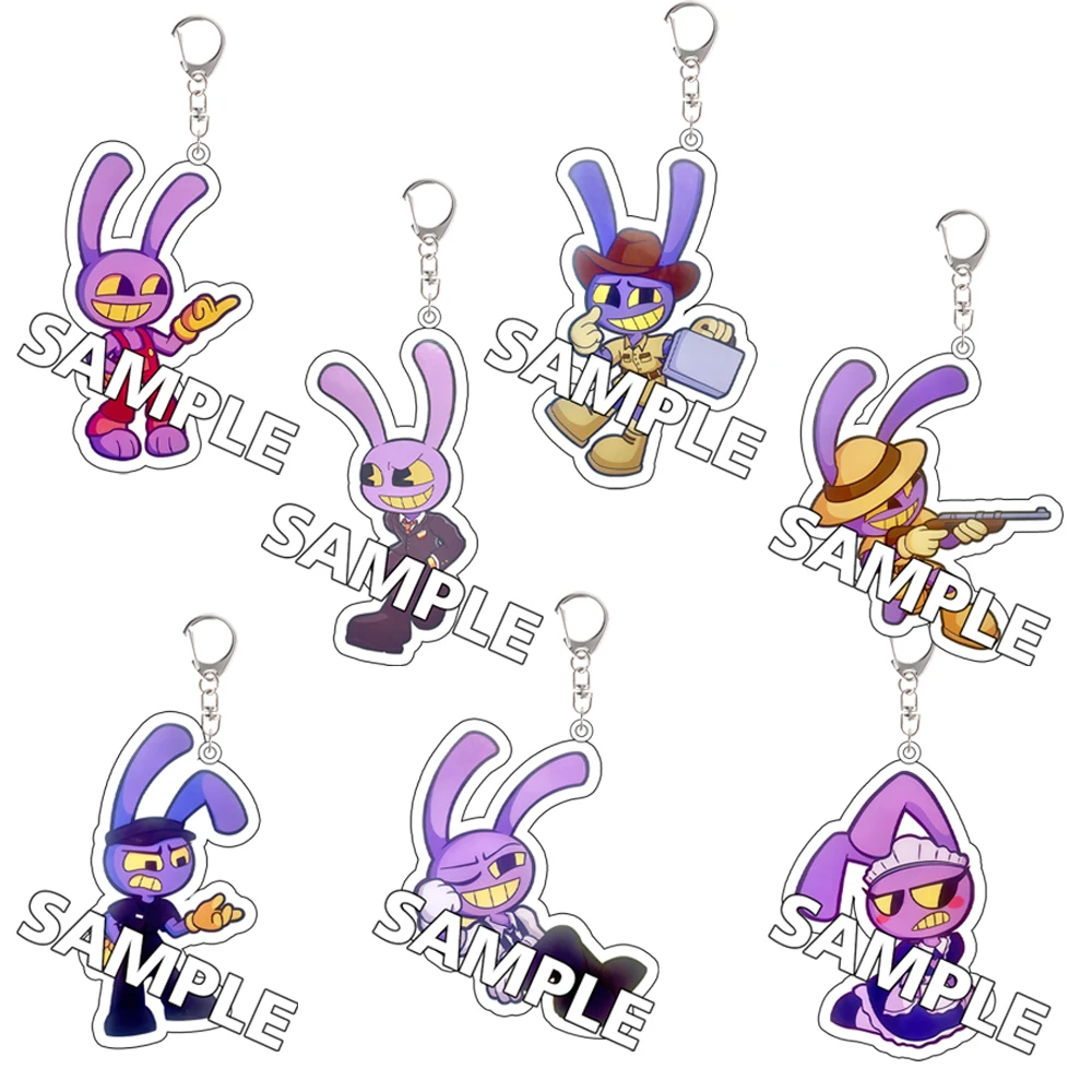 For TADC Jax Series Anime Peripheral Acrylic KeyChain Creativity Cartoons Cute Backpack Pendant Accessories Festival Gift
For TADC Jax Series Anime Peripheral Acrylic KeyChain Creativity Cartoons Cute Backpack Pendant Accessories Festival Gift