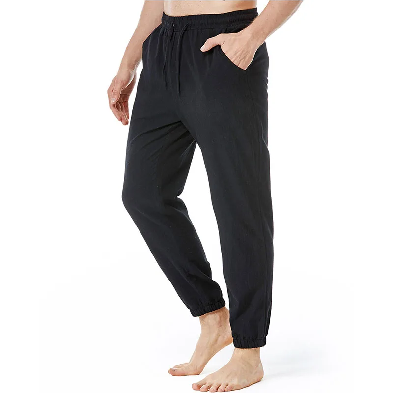 Mens Casual Beach Trousers Lightweight Elastic Waist Linen Jogger Pants Men Summer Yoga Beach Pants Male Pantalones Hombre XXXL
Mens Casual Beach Trousers Lightweight Elastic Waist Linen Jogger Pants Men Summer Yoga Beach Pants Male Pantalones Hombre XXXL