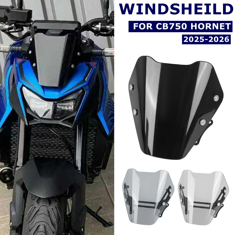 Лобовое стекло мотоцикла для Honda CB750 Hornet CB 750 2025 2026, обтекатель, ветрозащитный экран, дефлекторы, козырек, ветровое стекло
Лобовое стекло мотоцикла для Honda CB750 Hornet CB 750 2025 2026, обтекатель, ветрозащитный экран, дефлекторы, козырек, ветровое стекло
