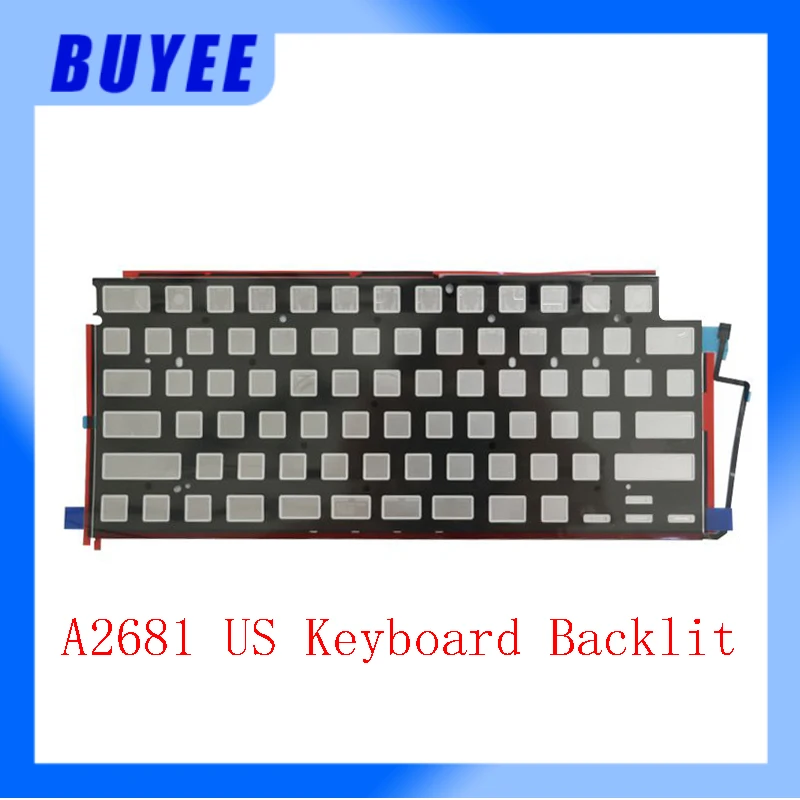 Оригинальная клавиатура A2681 с подсветкой для MacBook Air 13,6 дюйма M2 A2681, английская подсветка клавиатуры США, замена 2022 года
Оригинальная клавиатура A2681 с подсветкой для MacBook Air 13,6 дюйма M2 A2681, английская подсветка клавиатуры США, замена 2022 года