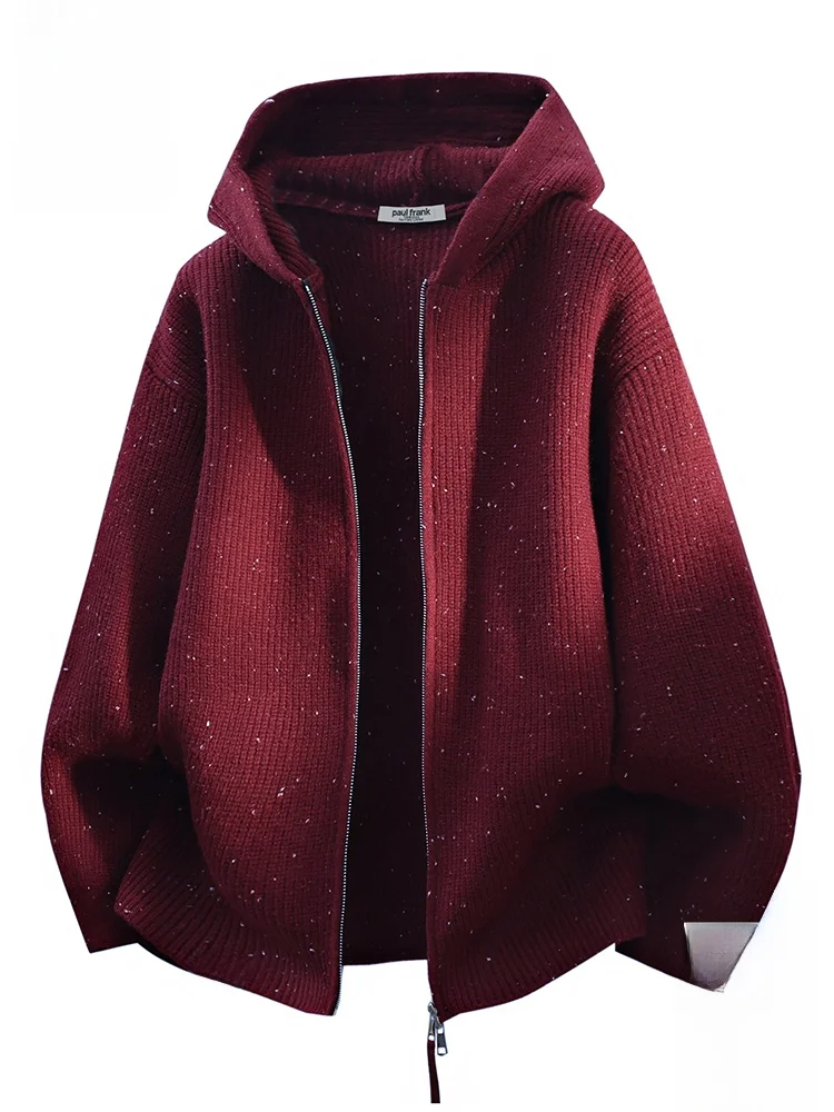 Мужской кардиган Paul Frank с капюшоном на молнии, повседневный, свободного кроя, осенне-зимний свитер-куртка, яркий, стандартной длины рукава
Мужской кардиган Paul Frank с капюшоном на молнии, повседневный, свободного кроя, осенне-зимний свитер-куртка, яркий, стандартной длины рукава