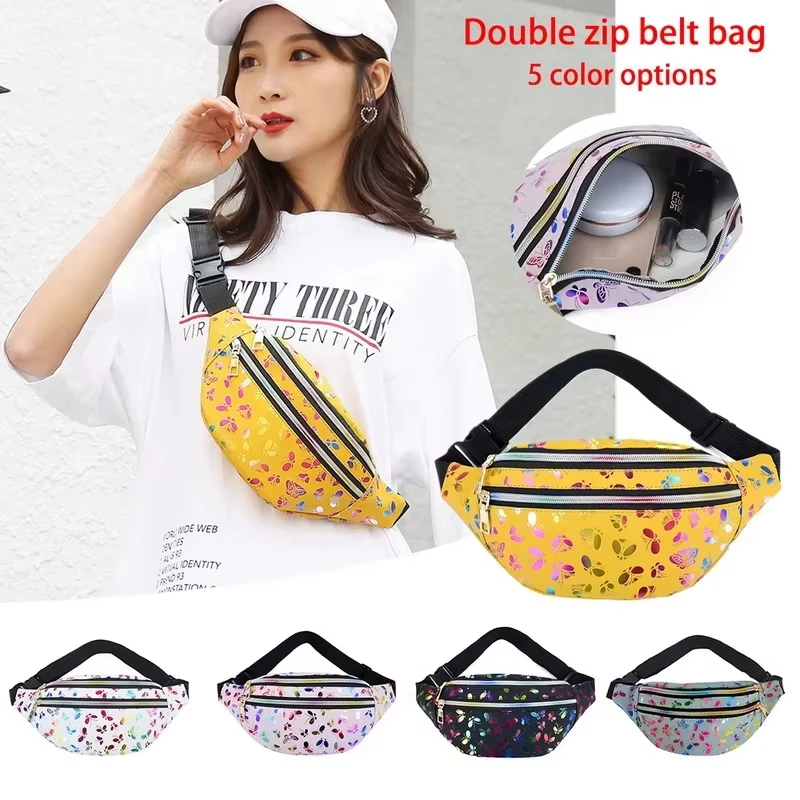 Leaf Printed Female Waist Bags Large Capacity Fanny Pack Men's Belt Bag Women Fashion Casual Canvas Travel Banana Bags
Leaf Printed Female Waist Bags Large Capacity Fanny Pack Men's Belt Bag Women Fashion Casual Canvas Travel Banana Bags