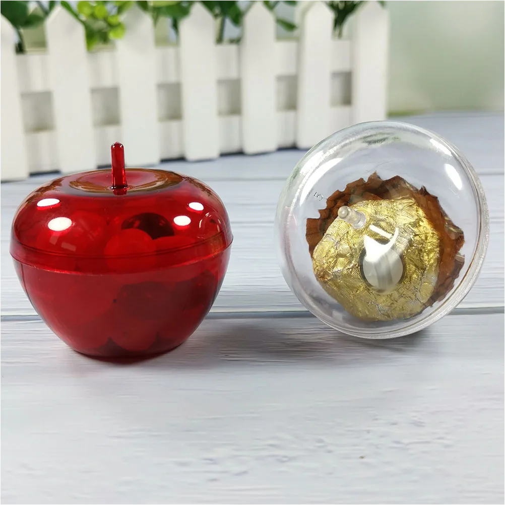 24pcs Storage Boxes Clear Red Apple Containers for Party Wedding Candy Snacks Gifts Plastic Organizers Apple Decor Candy Jars
24pcs Storage Boxes Clear Red Apple Containers for Party Wedding Candy Snacks Gifts Plastic Organizers Apple Decor Candy Jars
