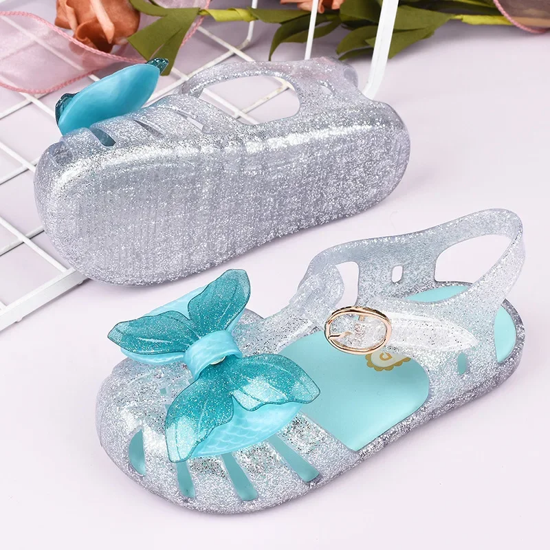 2025 Summer New Children's Sandals Fashion Mermaid Girl Princess Sandals Soft Bottom Non Slip Kid's Casual Jelly Beach Shoes
2025 Summer New Children's Sandals Fashion Mermaid Girl Princess Sandals Soft Bottom Non Slip Kid's Casual Jelly Beach Shoes