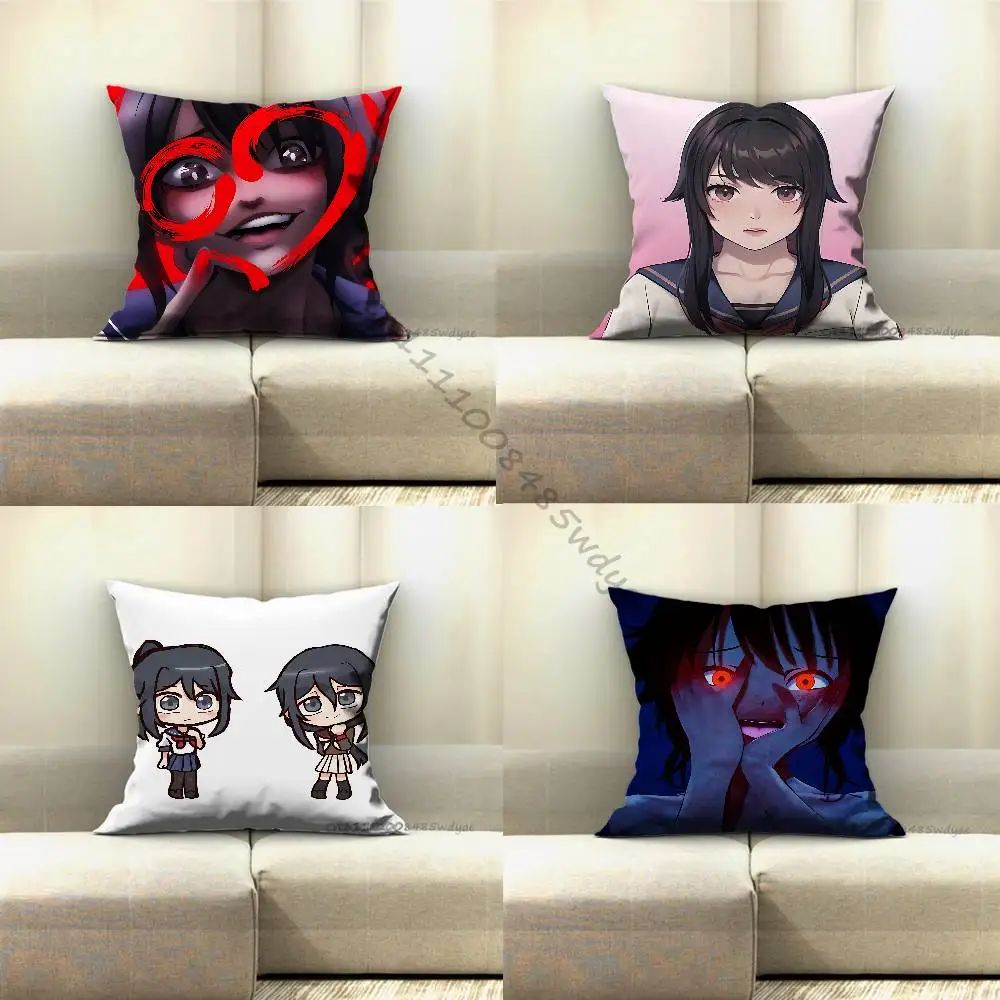 Yandere S-Simulator Ayano Aishi Pillow Case For Home Bedroom Car Office Decoration Living Room Sofa Cushion Cover Suitable
Yandere S-Simulator Ayano Aishi Pillow Case For Home Bedroom Car Office Decoration Living Room Sofa Cushion Cover Suitable