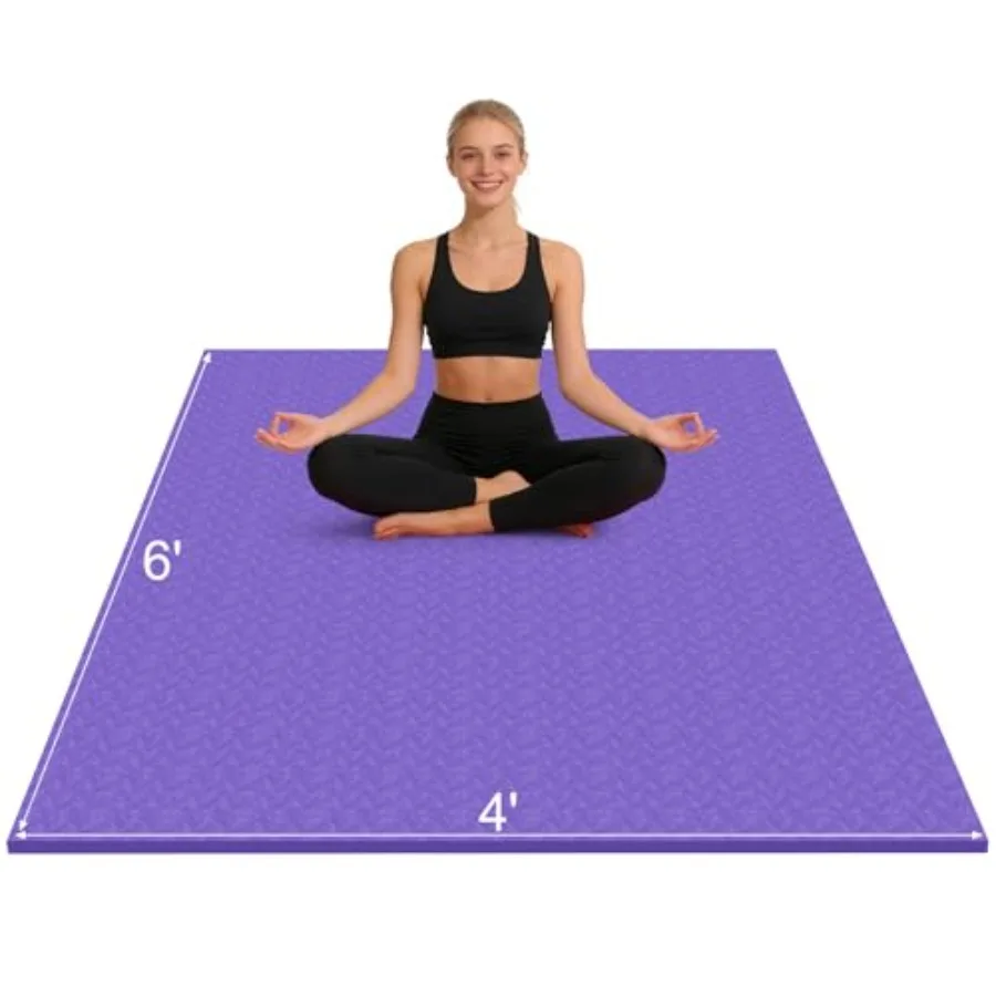 Large Gymnastics Mat for Gymnastics Bar 6'x4' Extra Thick Exercise Mat for Home Gym Workout High-Density Foam Navy Blue Non-Sli
Large Gymnastics Mat for Gymnastics Bar 6'x4' Extra Thick Exercise Mat for Home Gym Workout High-Density Foam Navy Blue Non-Sli
